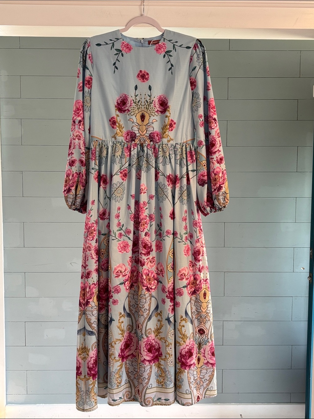 Gemma Albright FLORAL PRINT WAISTED DRESS‎